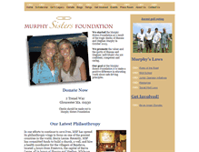 Tablet Screenshot of murphysisters.org